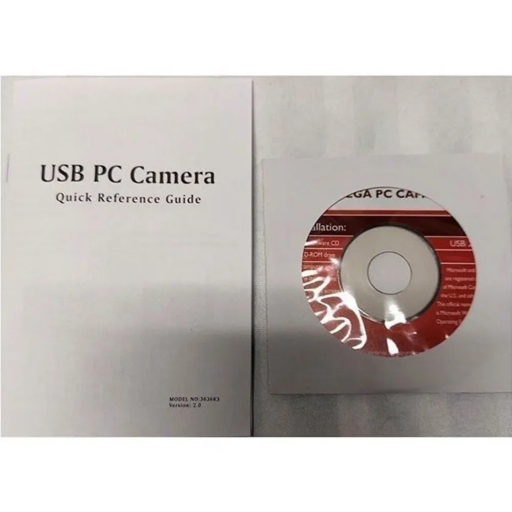 Omega 8 Megapixel High Performance Webcam with Microphone Adjustable Swivel